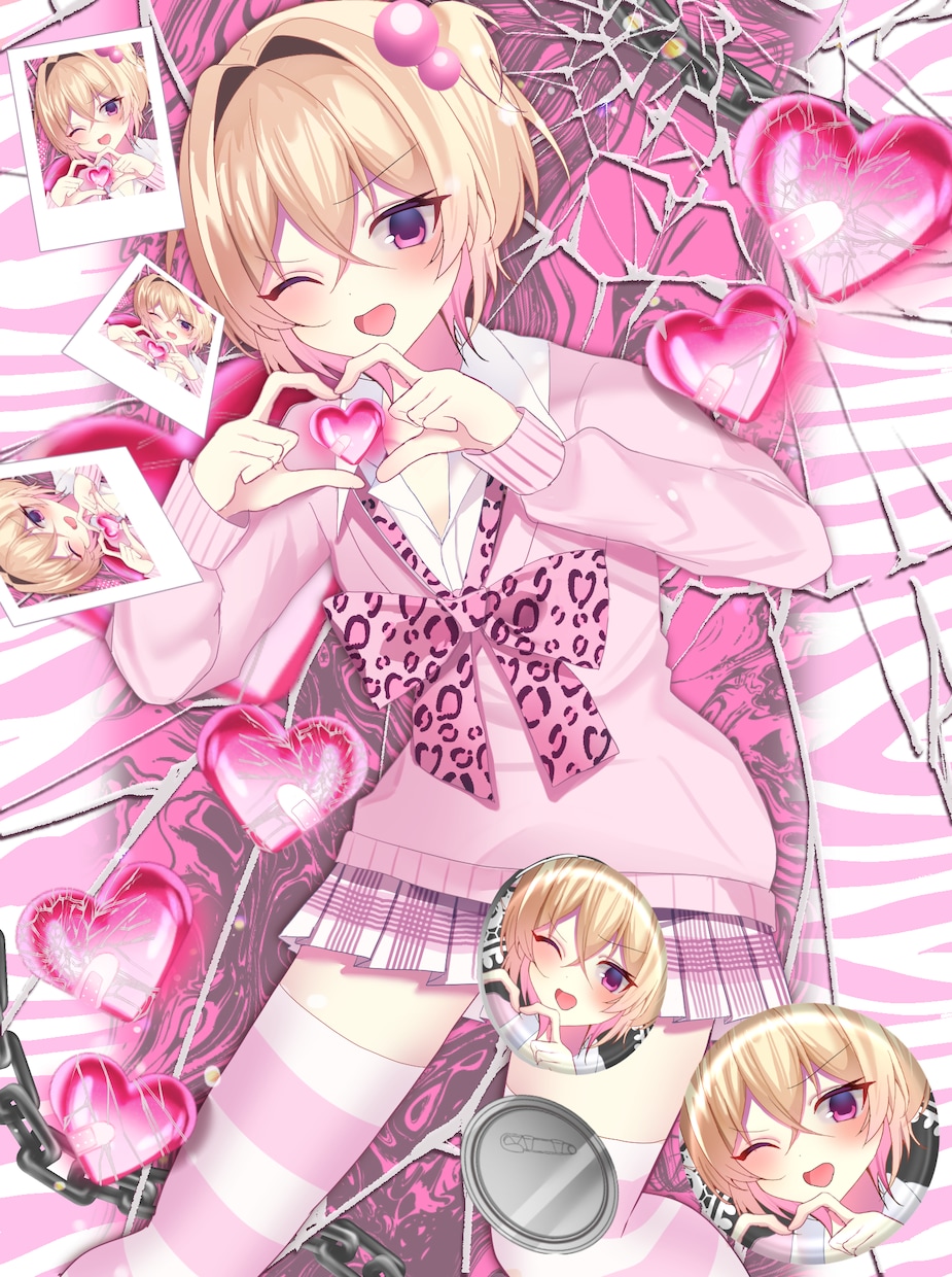萌え系イラストを描きます 可愛いくて萌え萌えのイラストをお届け！ イメージ1