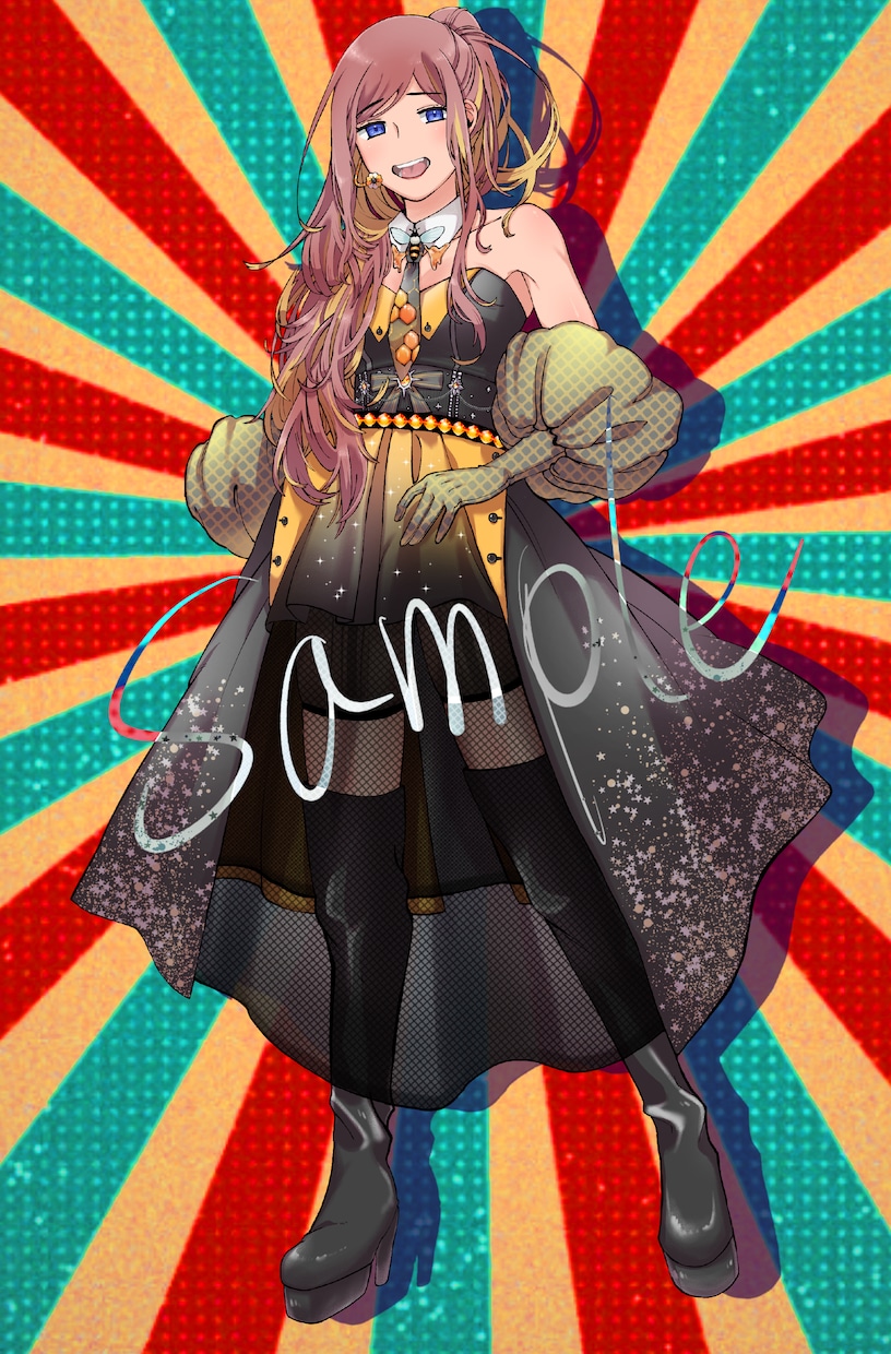 IRIAM用立ち絵を作成致します 希望にそった個性溢れる立ち絵を描かせていただきます！ イメージ4