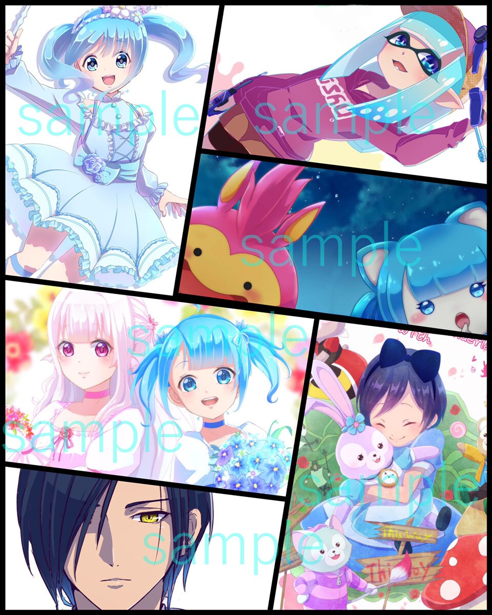 SNSアイコン等に！カッコ可愛いイラスト描きます オリジナルキャラクターもあなたの要望に沿ってデザインします！ イメージ2