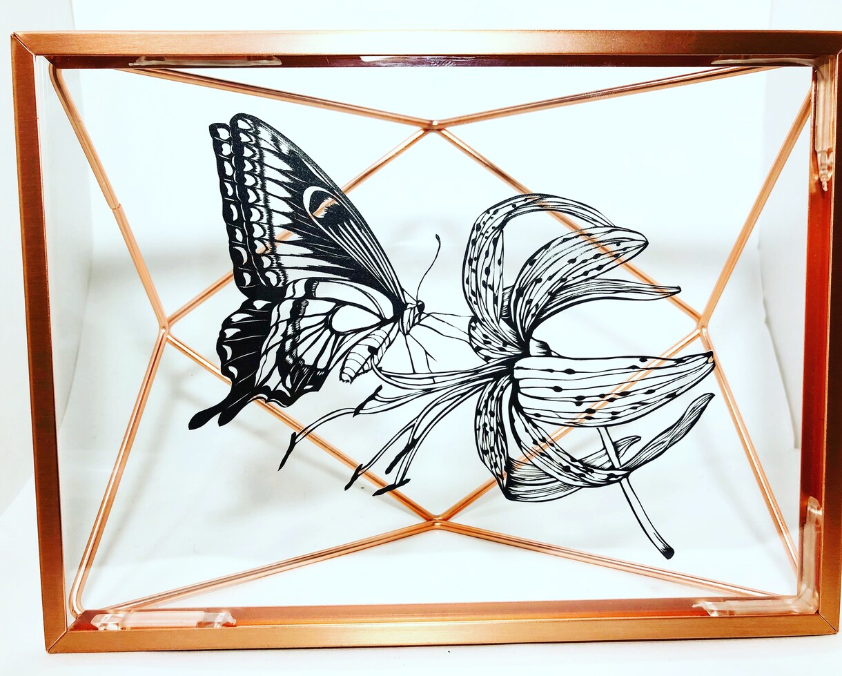 細かい切り絵を製作します 写真のようなリアルな切り絵を部屋に飾りたい方へ イメージ4