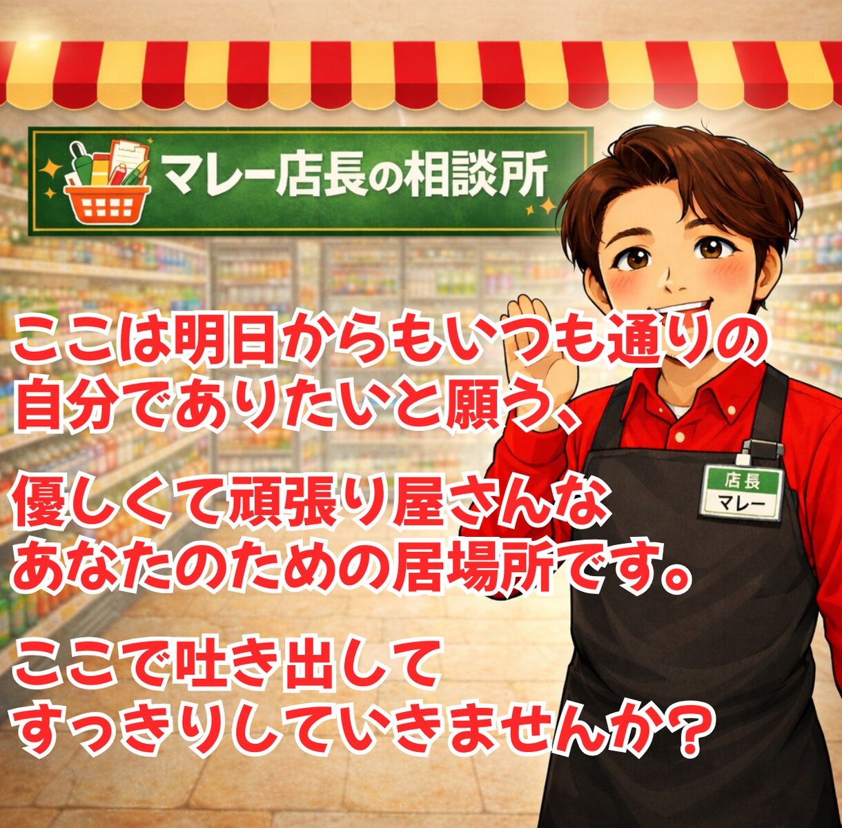 あなたの複雑な感情・お気持ち。店長がお聞きします あなたの心が限界を迎えてしまう前に・・・・ イメージ2