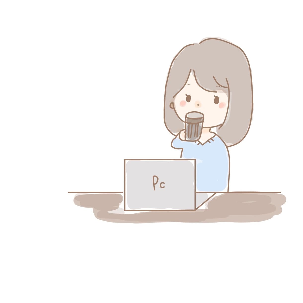 商用OK!シンプルゆるふわかわいいアイコン描きます SNSで使えます！デザイン歴10年女性デザイナーが対応します イメージ5