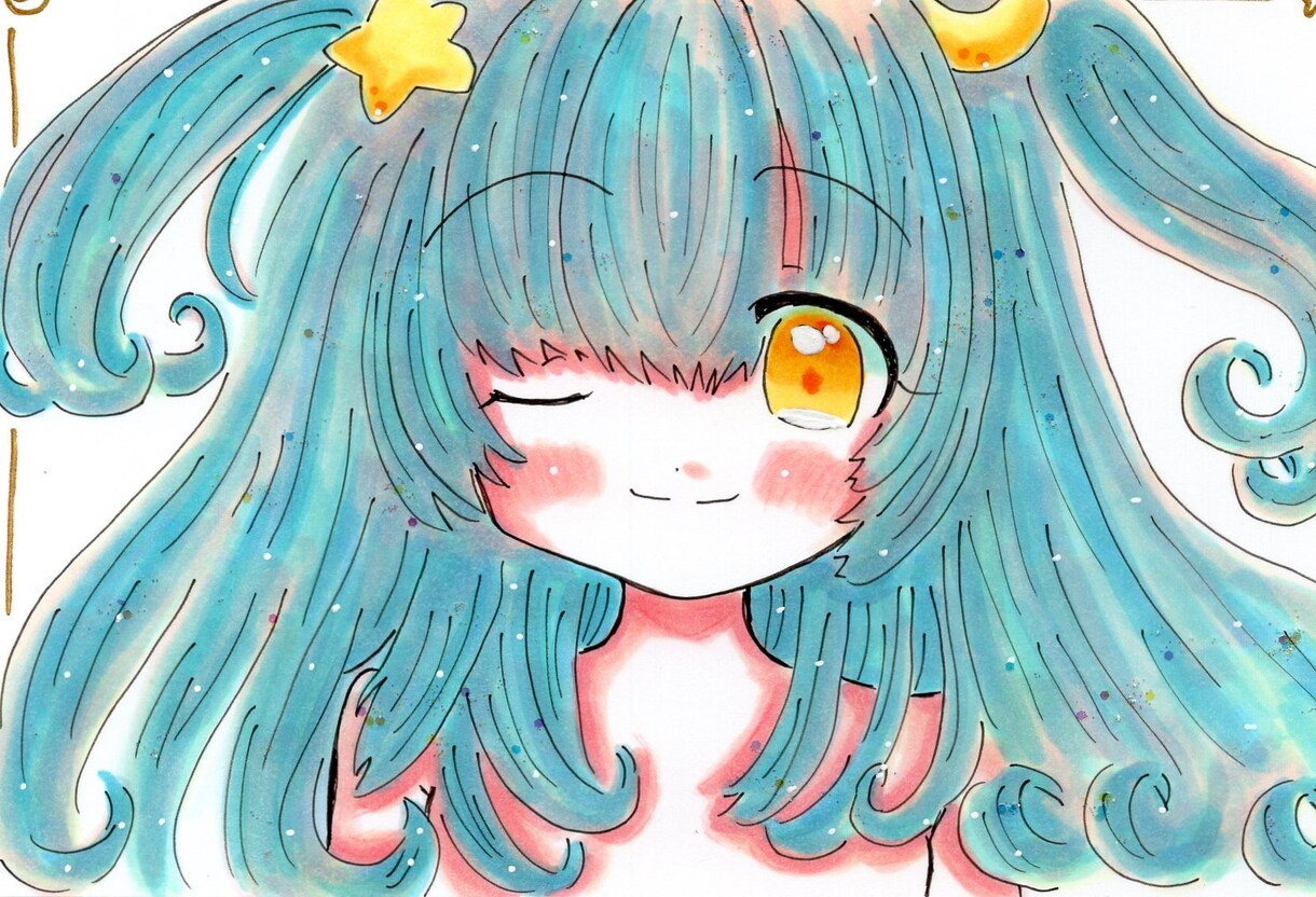 かわいいイラスト作ります ふわふわ、癒しの女の子たちを描きます！ イメージ1