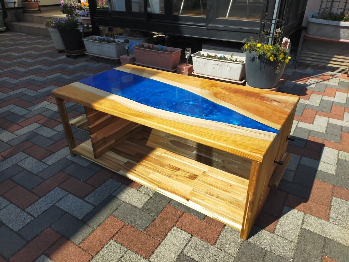 オリジナルのレジン家具を作成します オリジナルレジンテーブルを製作いたします イメージ7