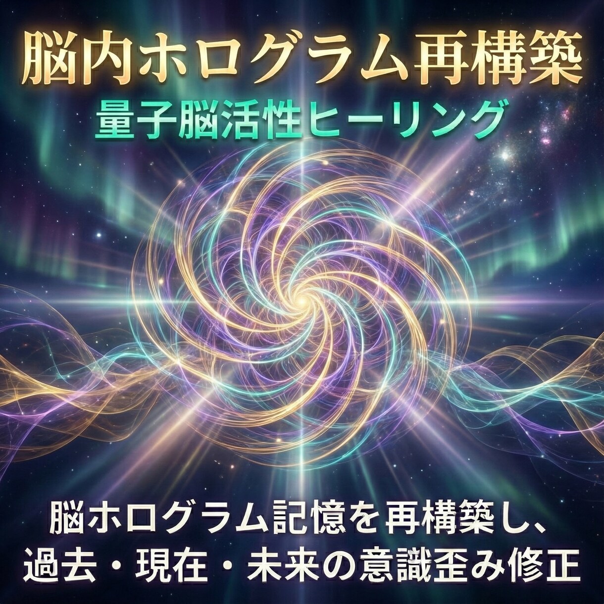 脳内ホログラム再構築　量子脳活性ヒーリングします 脳ホログラム記憶を再構築し、 過去・現在・未来の意識歪み修正 イメージ10