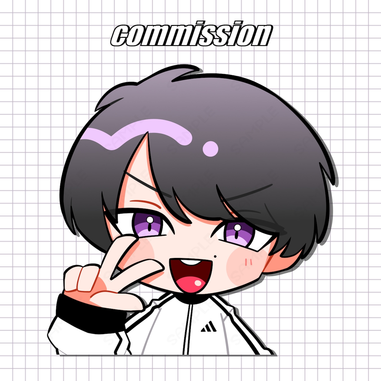 ポップで可愛いイラスト作成します グッズやアイコンとして使用できます！ イメージ7