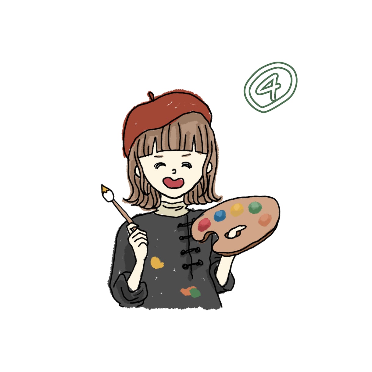 SNSアイコンイラスト作成します 丁寧なヒアリングと書き込みでお気に入りの１枚を提供します^^ イメージ6