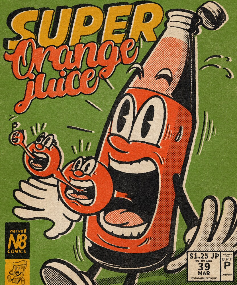 アメリカンコミックカバー風イラスト作成いたします ポップなアメコミ、カートゥーンイラスト作成いたします！ イメージ9