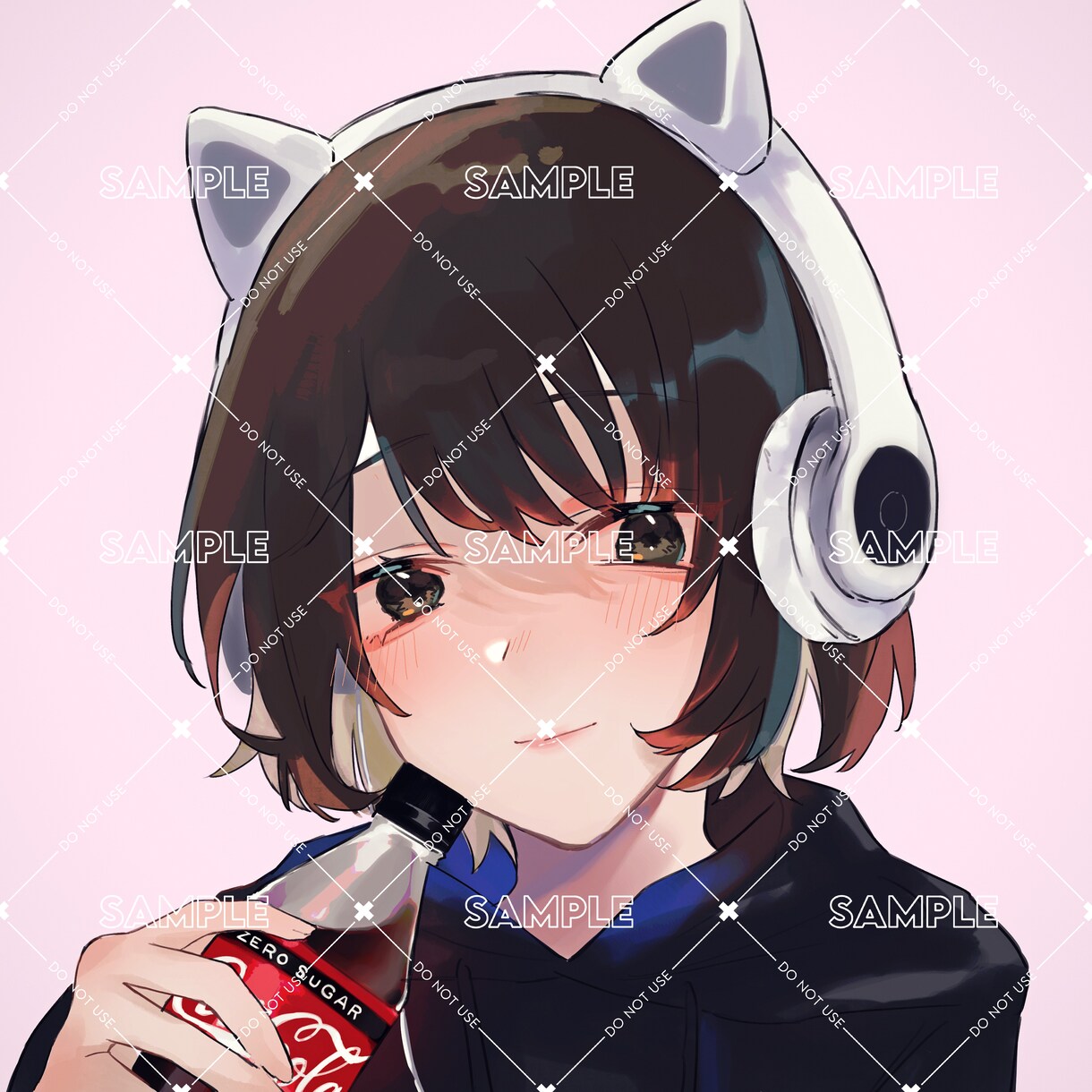目を引くアイコンお描きします Twitter等のアイコンを夢絵からなんでもお描きします イメージ6
