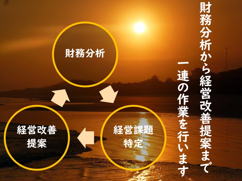 財務分析から経営課題の特定・改善提案を行います ～一緒に経営改善しませんか？～ イメージ1