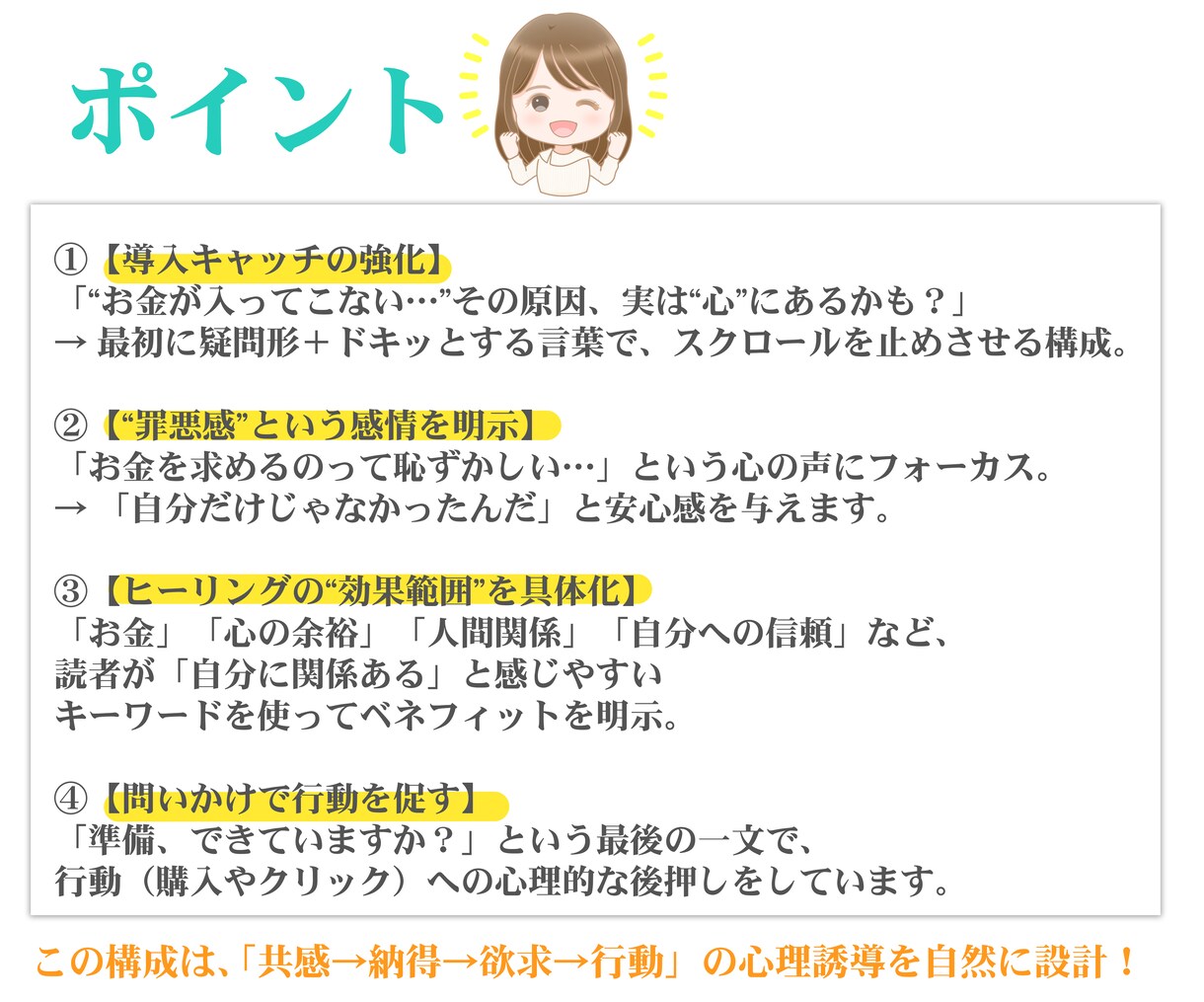 占い・相談系に特化｜プロフやサービス文章添削します スピリチュアルな世界観を“言葉”で伝えたいあなたへ。 イメージ8