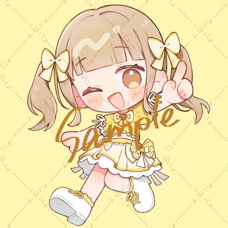かわいいに全力！笑顔になれるミニキャラ描きます ココナラ実績作り中✨気軽にご相談ください イメージ8