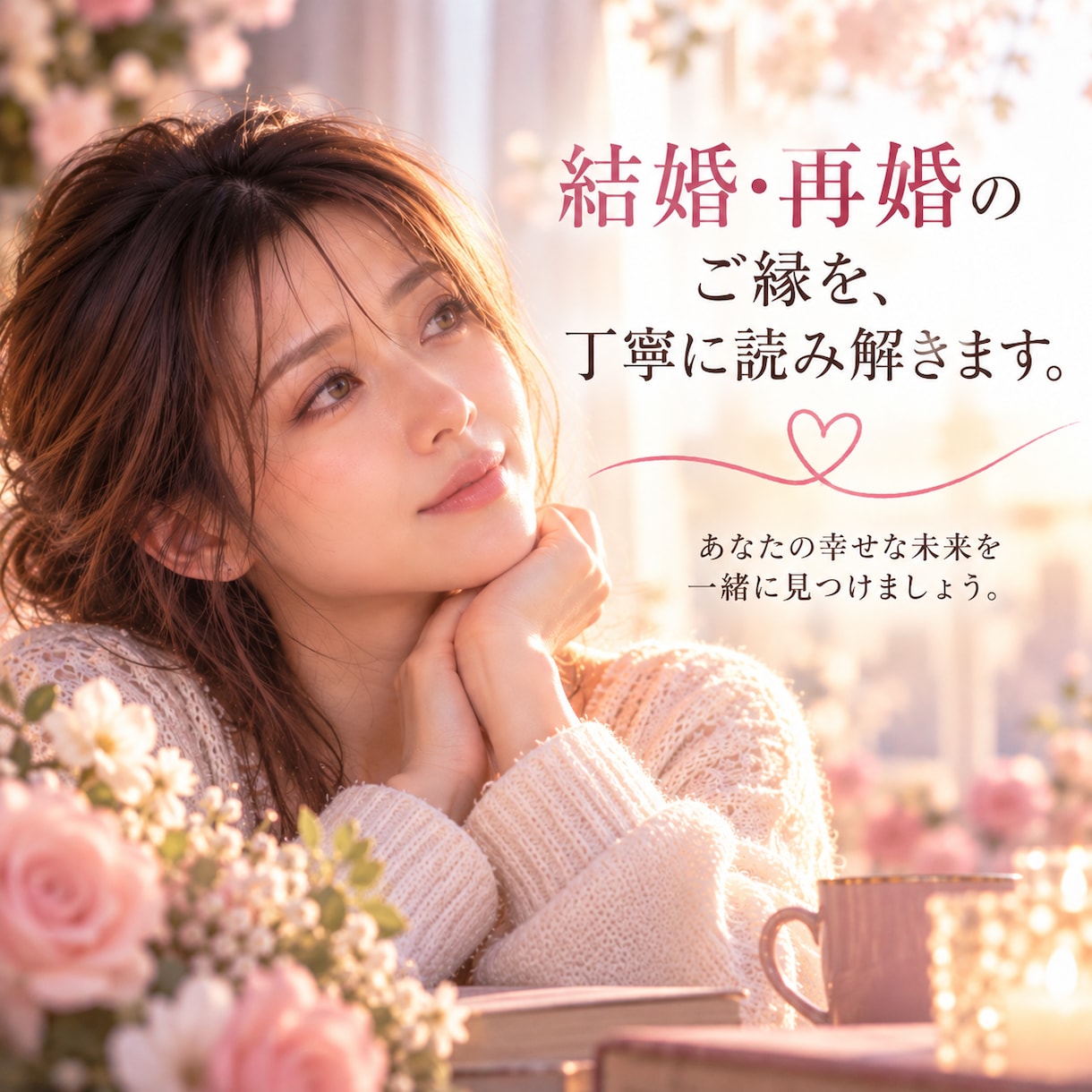 結婚・再婚|ご縁と未来を丁寧に読み解きます 結婚へ進む可能性・タイミング・お二人のご縁を丁寧に鑑定します イメージ6