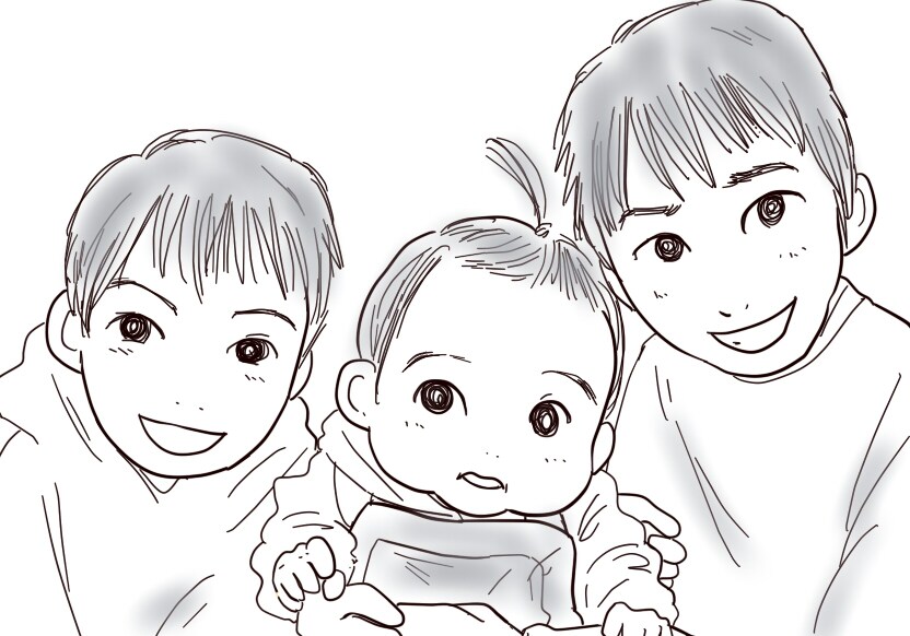 お写真をもとに似顔絵を描きます イメージ3