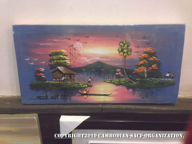 プロの画家が油絵描きます カンボジア人の画家が希望の油絵描きます イメージ4
