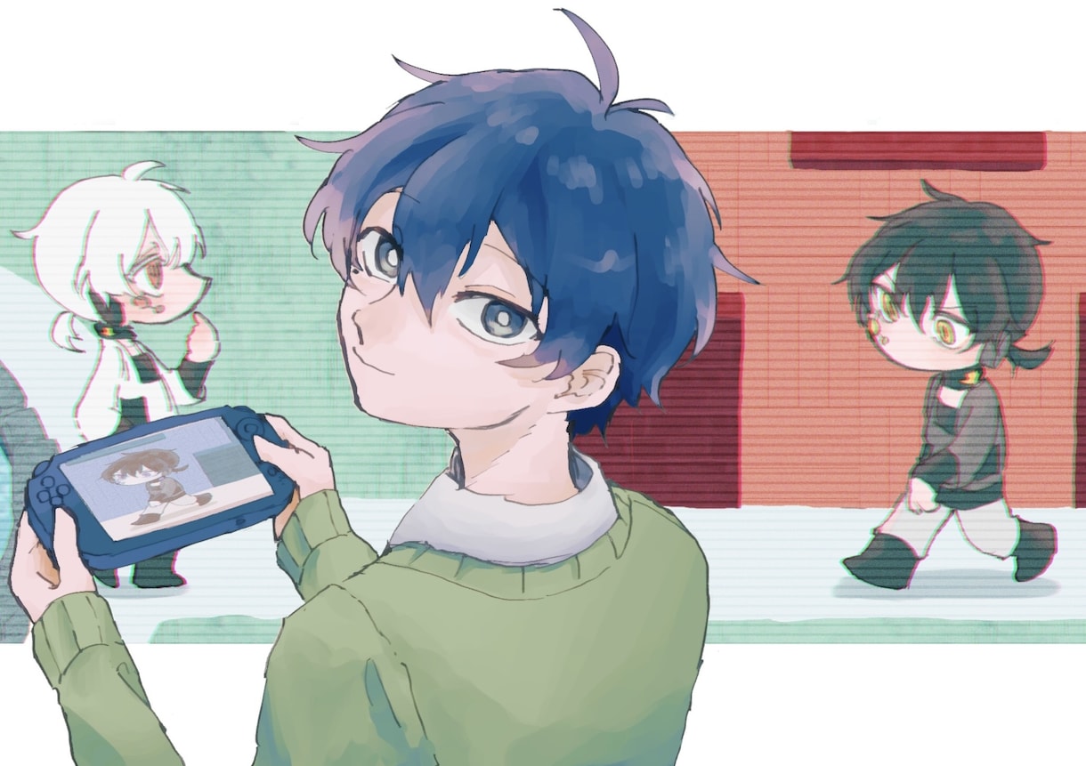 商用利用可！ご希望の本気絵お描き致します 絵柄変幻自在！ココナラ不慣れのため低価格設定！ イメージ3