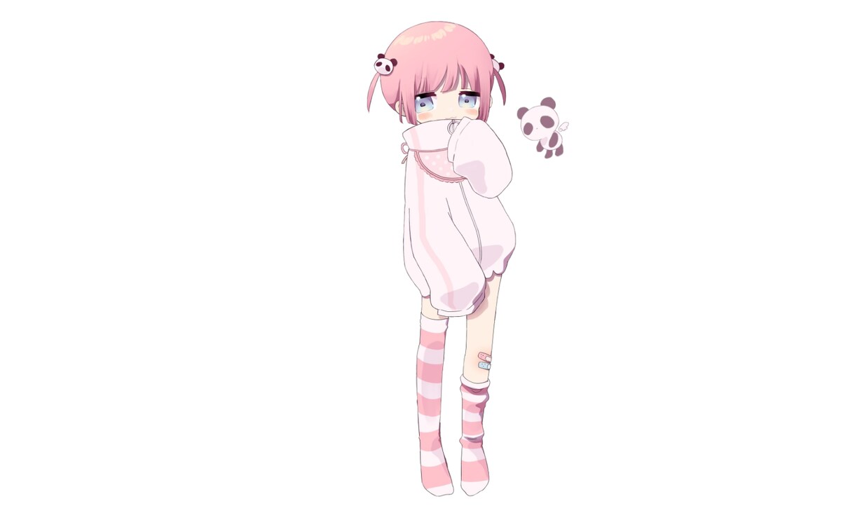 live2Dのモデリングを6000円でします VTuber向けのlive2Dモデリング作成 イメージ1