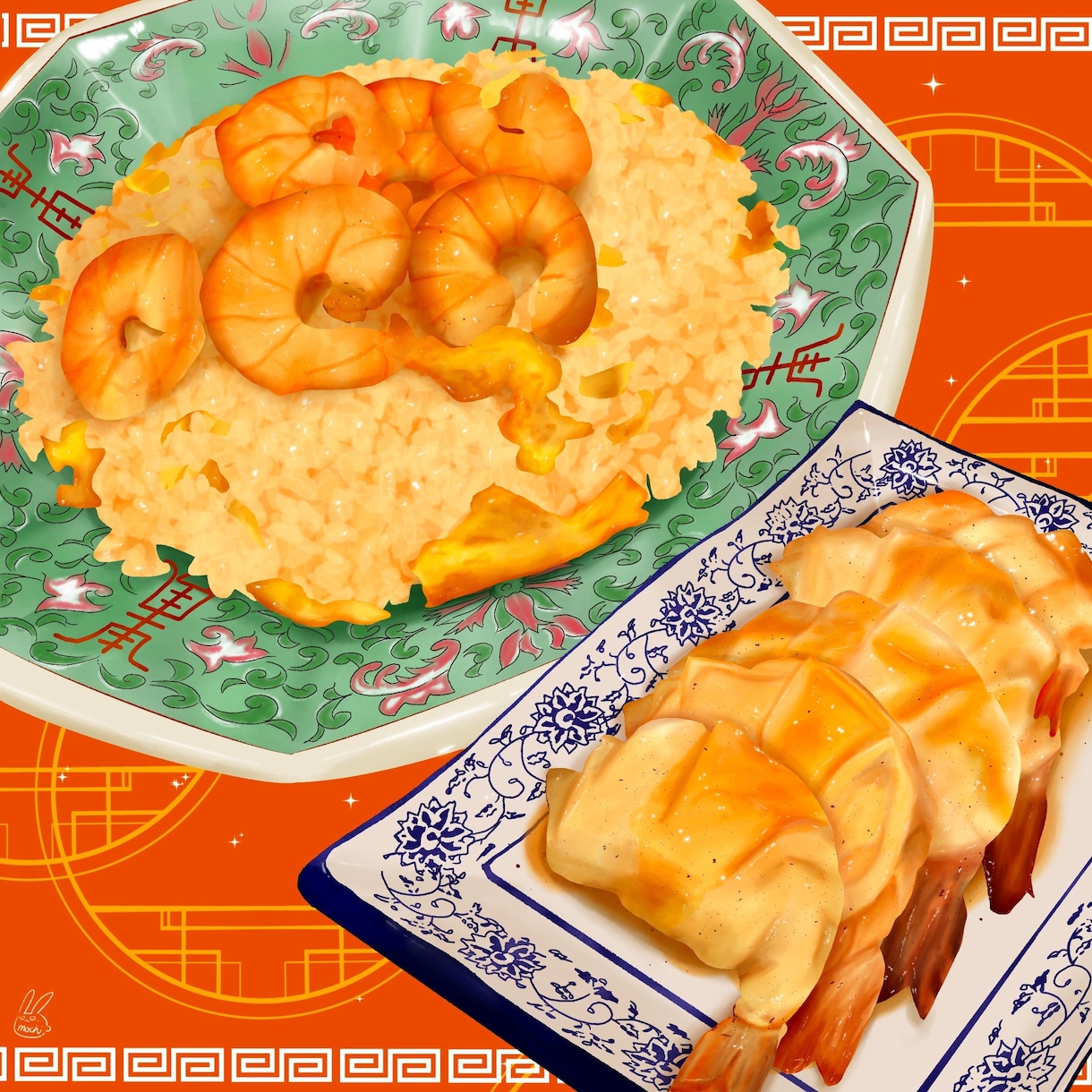 食欲を刺激するメニューアート描きます あなたの料理をアートに変身！食卓に楽しさと美をお届けします。 イメージ3