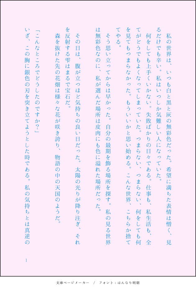 短編小説をお書き致します 自身が選んだ言葉で、自分好みの短編小説を読んでみませんか？ イメージ1