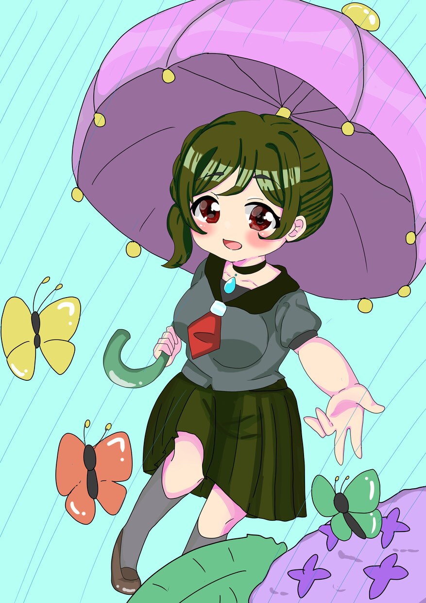 書き直しオッケー！かわいいSNSアイコン描きます リクエストされた可愛い女の子のイラストを描きます！ イメージ4