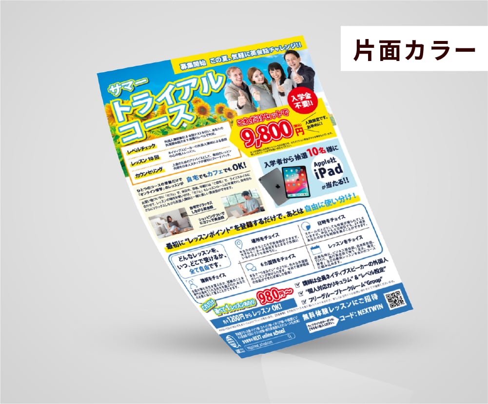 目に留まるようなチラシ・DMハガキを作成します ハガキ片面4000円、A4チラシ片面6000円、相談ください イメージ7