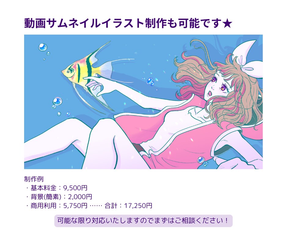 動画・グッズなど用途に合わせてイラスト描きます 実績のあるイラストレーターが描く可愛いくてお洒落なイラスト☆ イメージ7