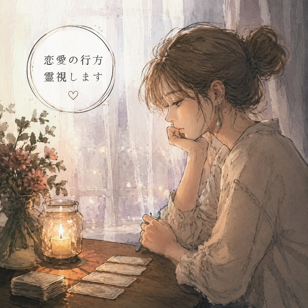 恋愛・復縁・婚外｜相手の本音と未来を霊視します 現実に即した霊視で、迷いを整理し次の行動を明確にします イメージ1