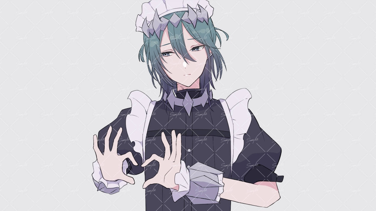 ぷにっと可愛い♡目を惹く歌みたイラスト描きます 歌みた本家風イラストはお値引きします！ イメージ2