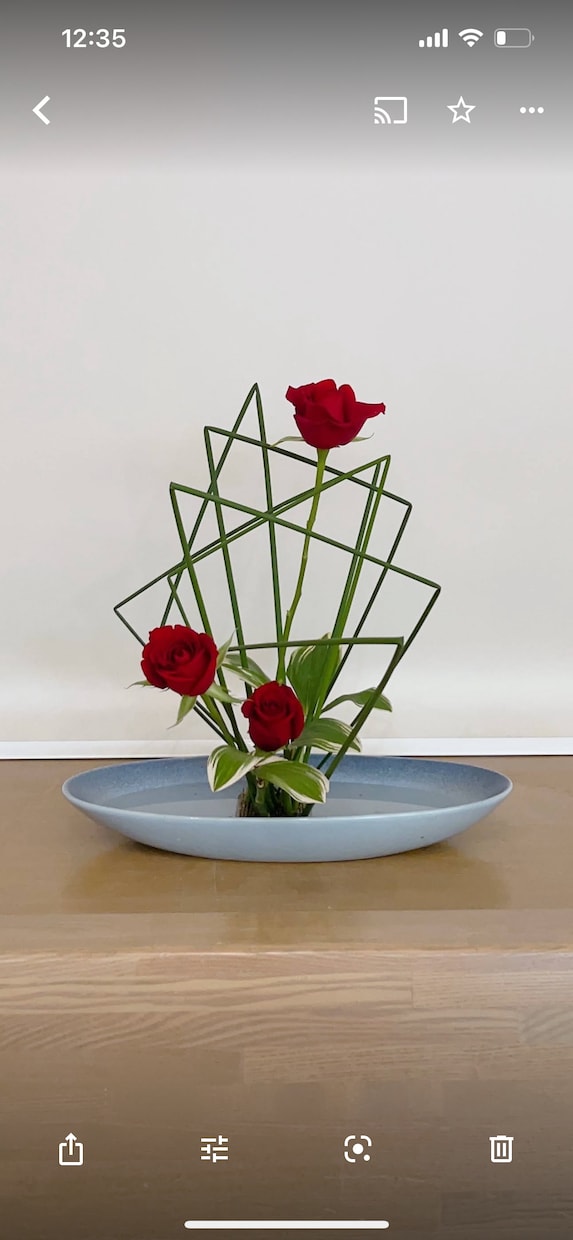 生け花のレッスンがオンラインでできます 生け花でお部屋を明るく飾りましょう イメージ4
