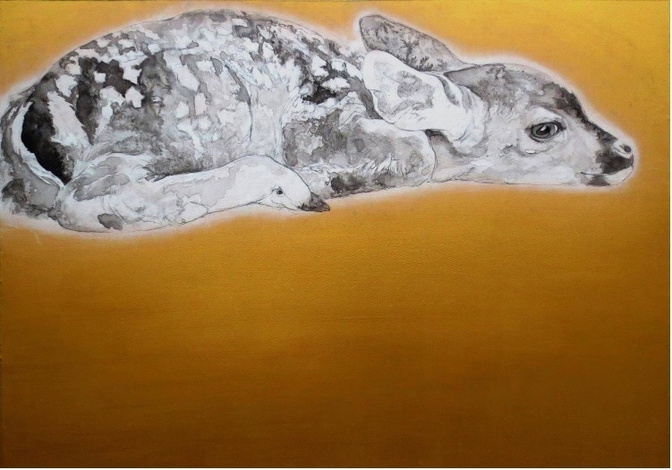 水墨画でお好きな動物や、ペットの似顔絵を描きます 本格的な水墨画です。自然体の動植物の生命を描くのが得意です。 イメージ4
