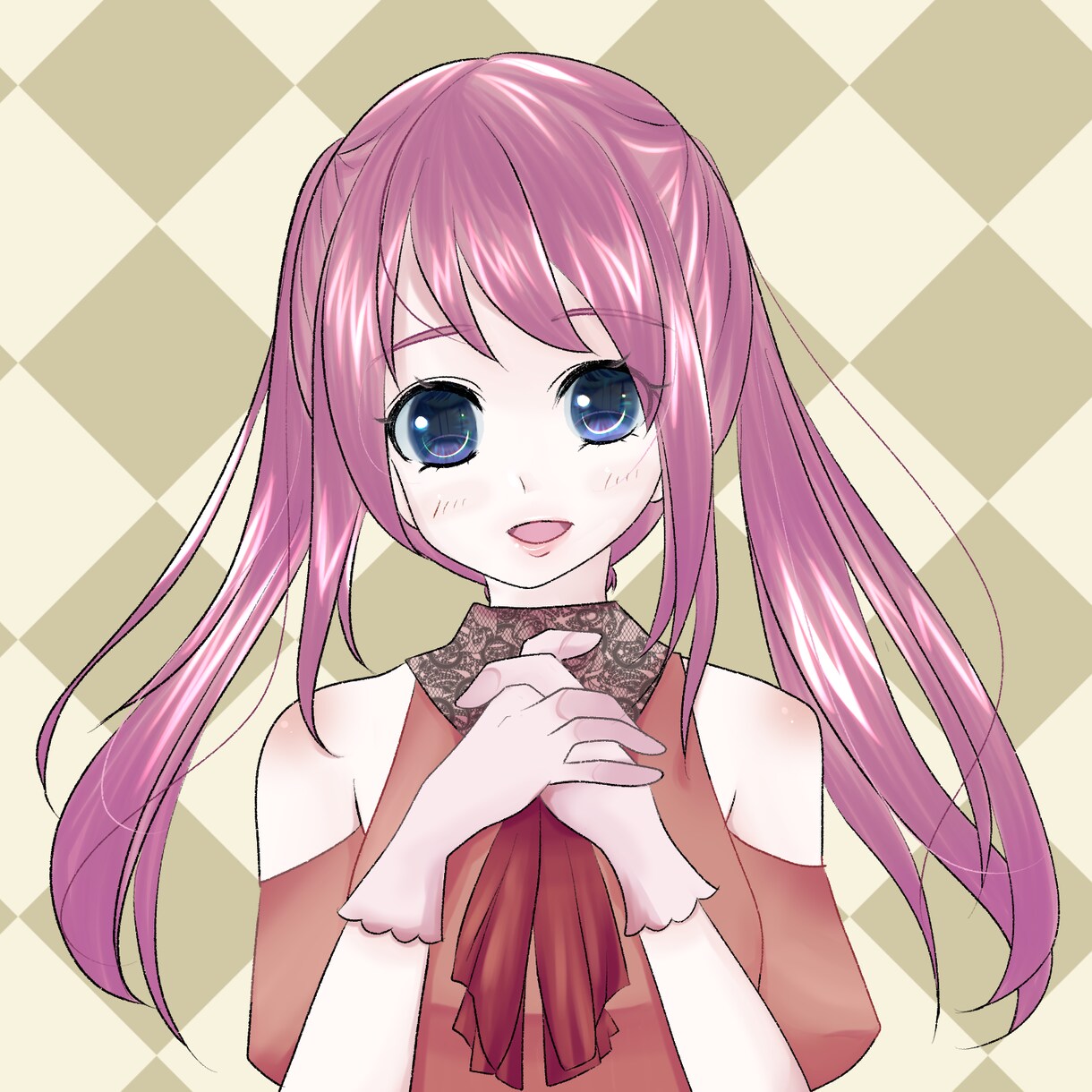 貴方だけの可愛い女の子のイラストを描きます SNS等で自由にご利用頂ける可愛い女の子のアイコン描きます♪ イメージ4