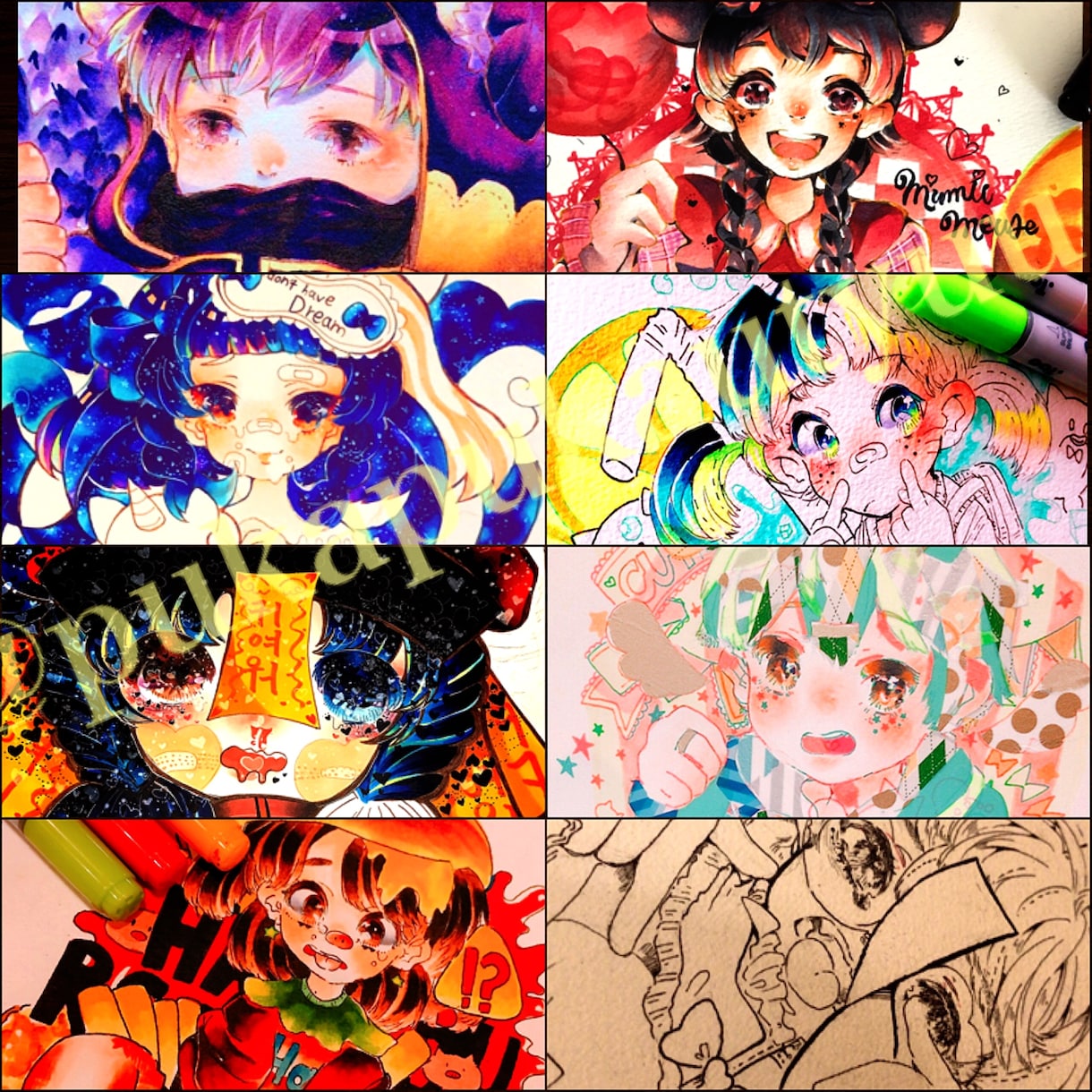 デフォルメ/厚塗り【綺麗】可愛いアイコンを描きます かわいいアイコンが欲しい人向け イメージ4