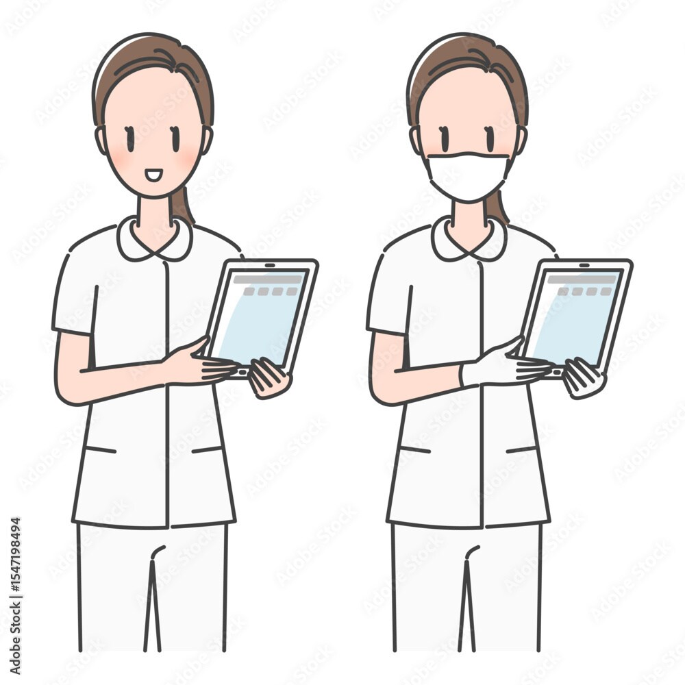 歯科・看護介護・医療関係者向けイラスト制作します 人物から器具や車両まで！シンプルに伝わる、やさしいイラスト☺ イメージ1