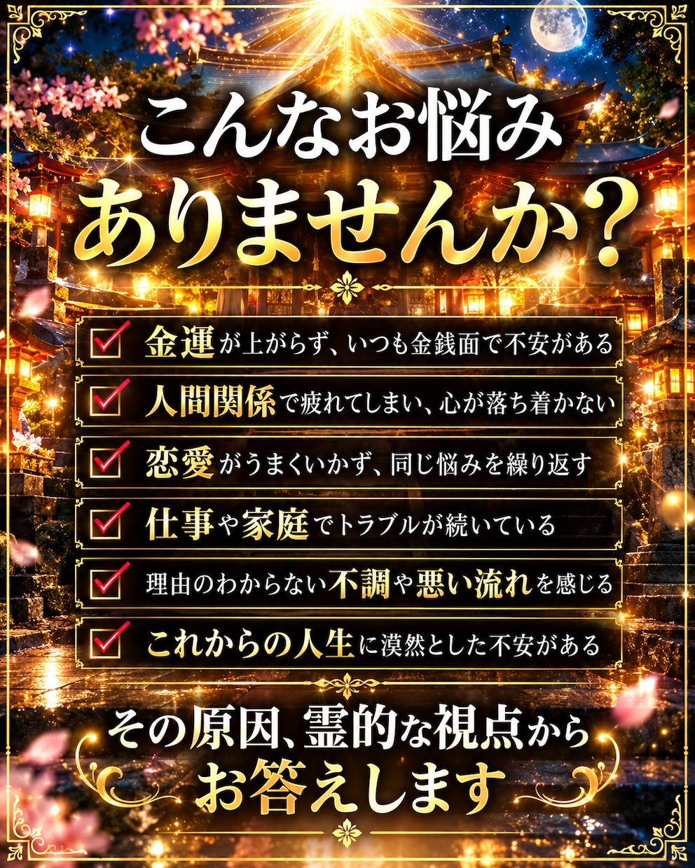 長年の霊視経験による【本格霊視鑑定】を行います 本格霊視 流れや選択肢を伝えます。 イメージ2