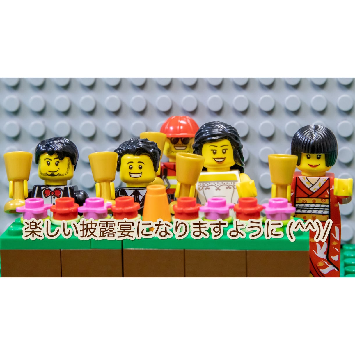 LEGOを使った結婚式オープニングムービー作ります お写真不要！DVD化・送料込み！可愛いレゴで結婚式を演出！ イメージ2