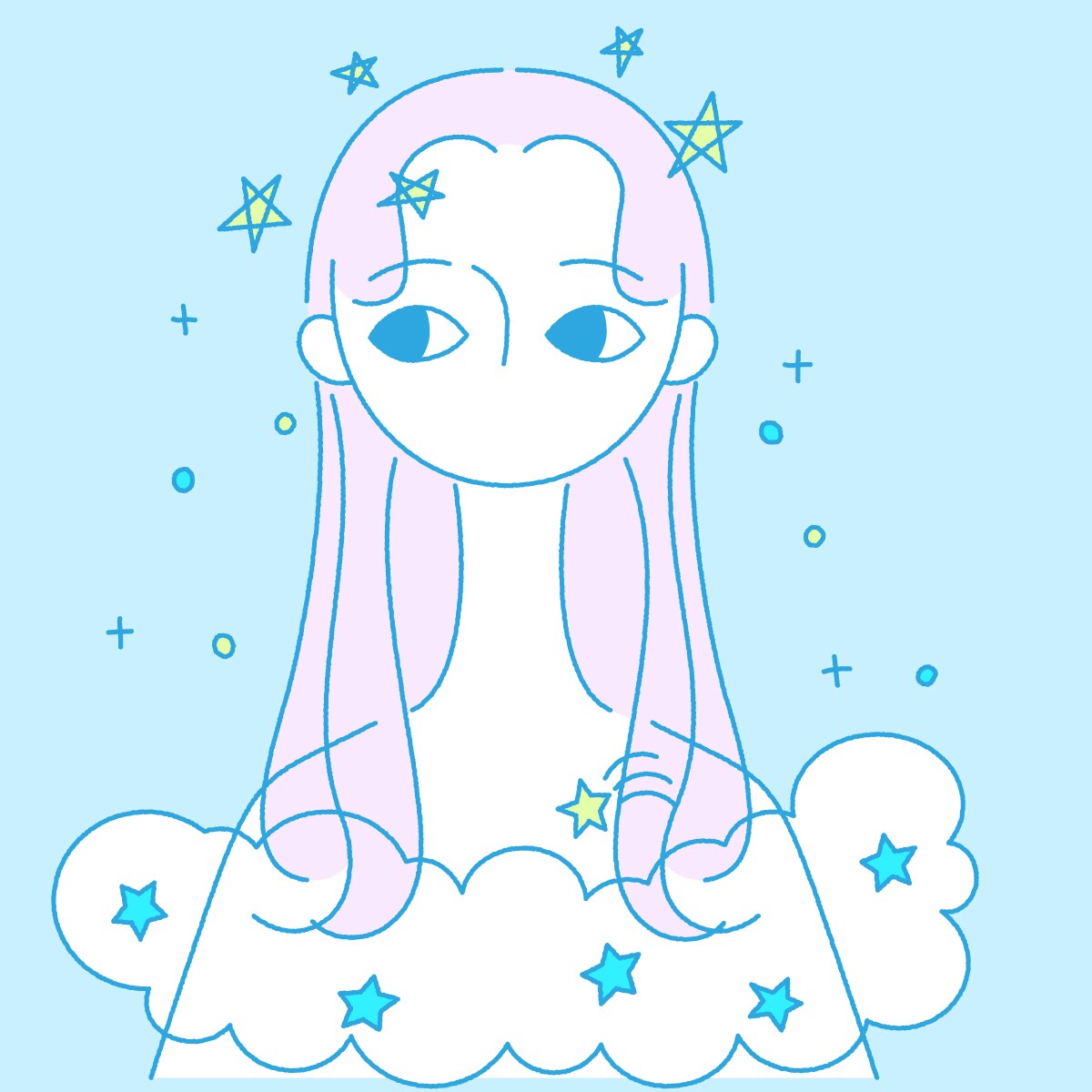 かわいいけど甘すぎないシンプルアイコン作成します ポップでかわいい♪見た人の印象に残る！ イメージ1