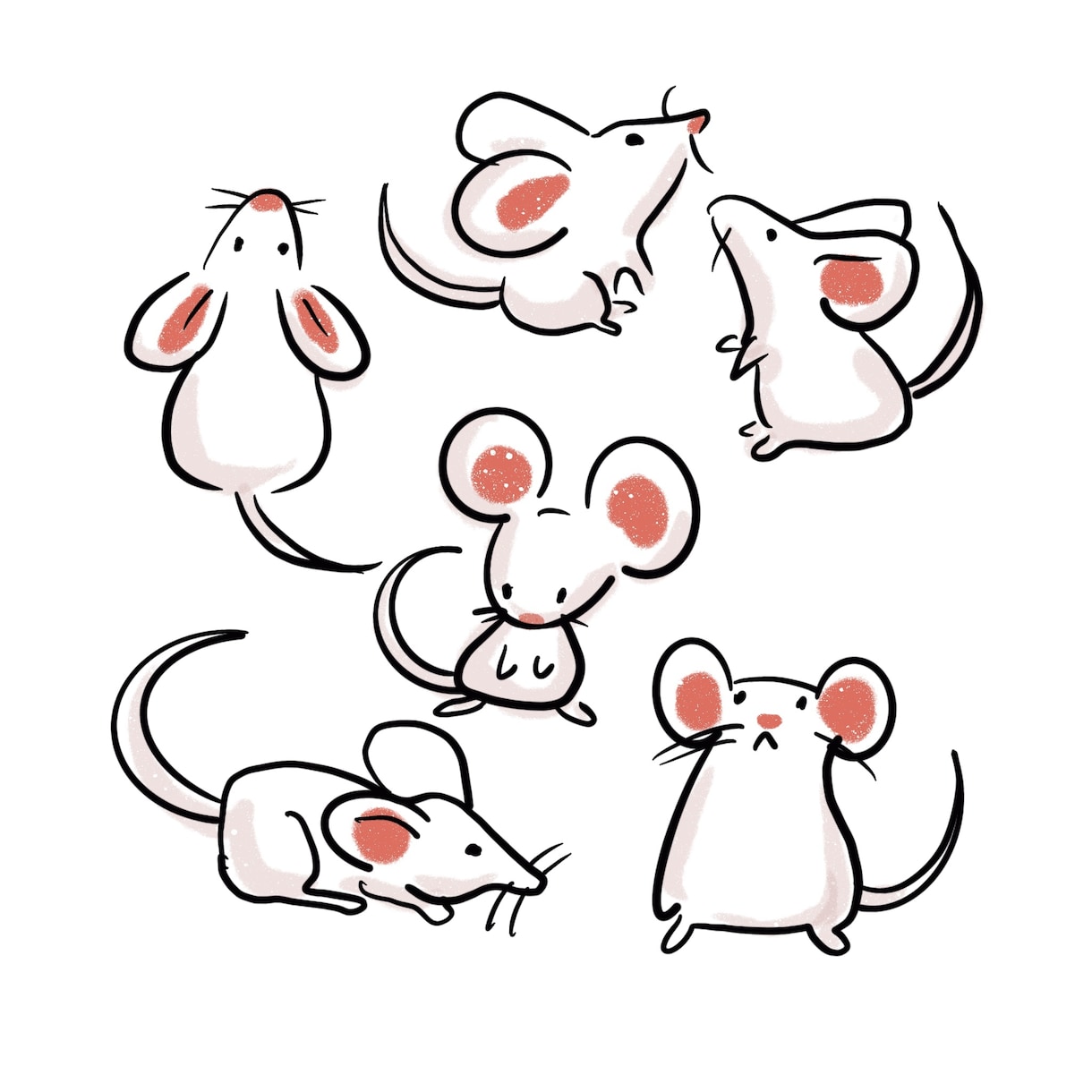 線描き、イラストを書きます シンプルで可愛い、おしゃれイラストを描きます！ イメージ6
