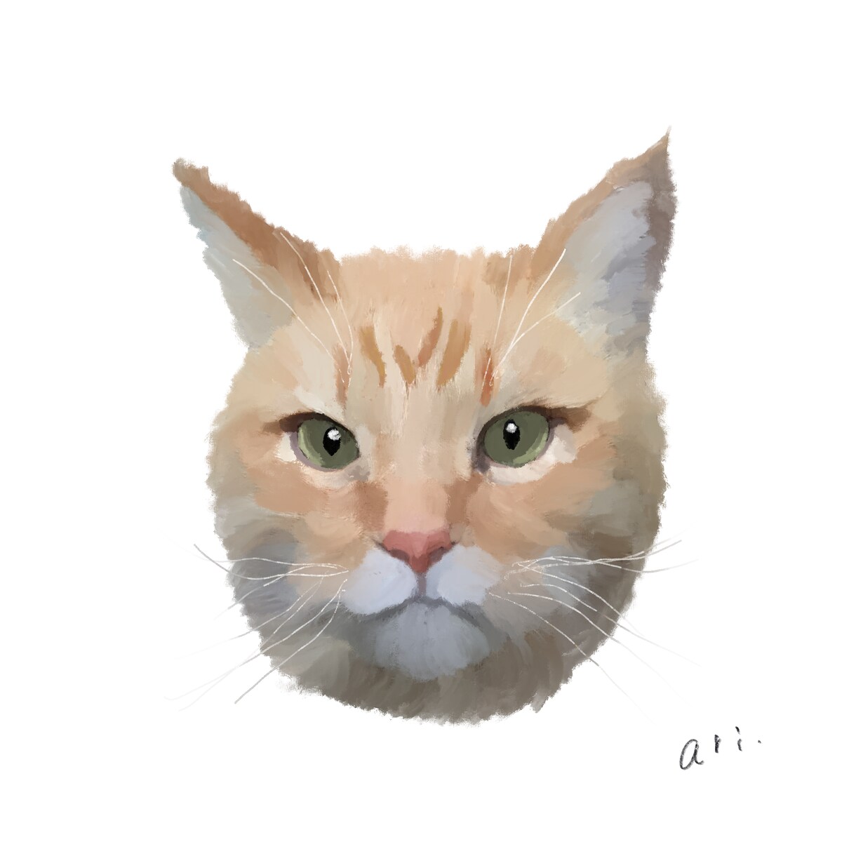 ご家族のペットを世界に1つだけのイラストにします 大切なペットさんのイラストをデータでお渡しいたします.*･ﾟ イメージ9
