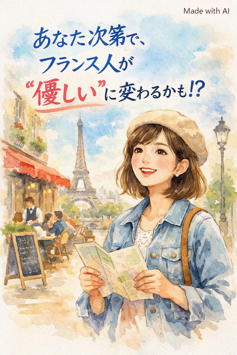 フランス旅行前必読｜超最低限の注意点3つ教えます 店員さんが冷たいは勘違い？知っておくべきマナー【PDF5枚】 イメージ3
