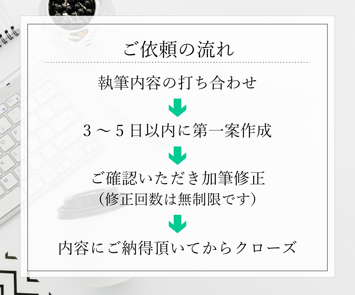 調停員・裁判員に想いを届ける文章をお書きいたします 離婚・親権・DV・パワハラ・モラハラ…望む結果へサポート！ イメージ3