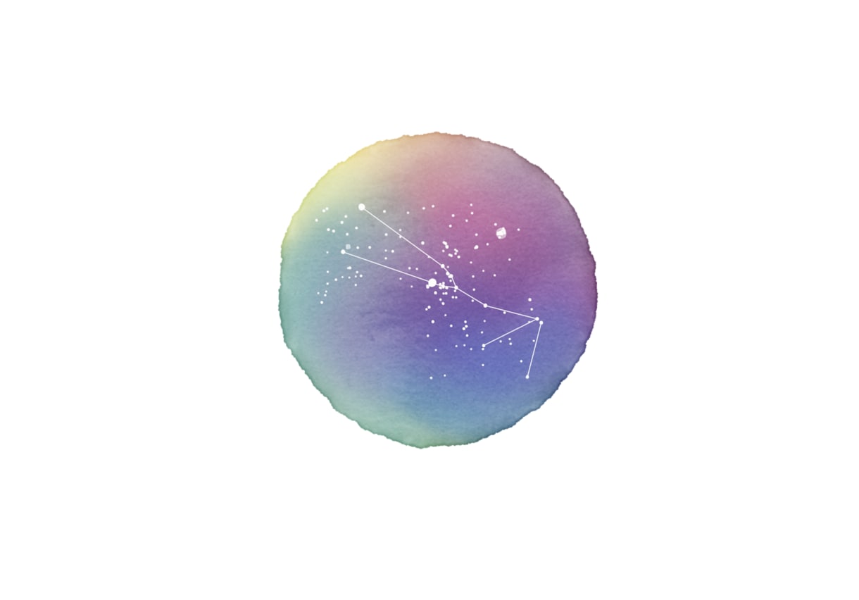 星のソムリエが十二星座イラスト(既製品)販売します 商用利用可。占星術・占いなどに！背景の選択可能です。 イメージ2