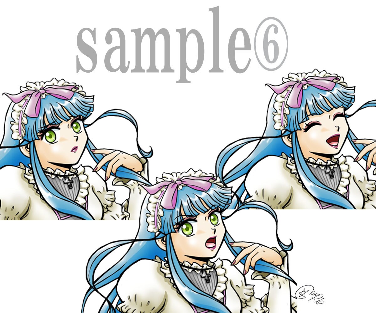 七頭身キャラを描きます TRPGなどで使える立ち絵など全身図を承ります！ イメージ6
