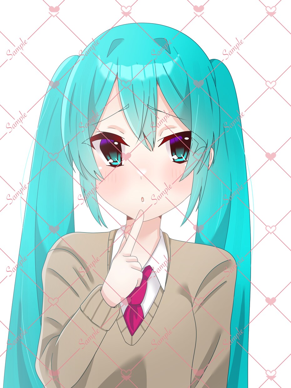 萌えかわいい女の子を描きます 萌えかわいい！あなただけの特別な形を実現 イメージ2