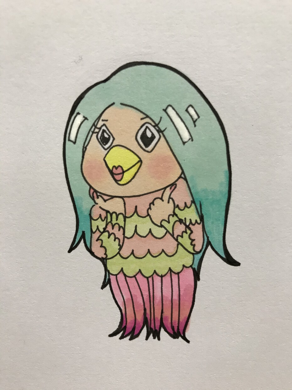 かわいらしい手描きのアイコン描きます かわいらしい世界でひとつのあなただけのアイコン イメージ2