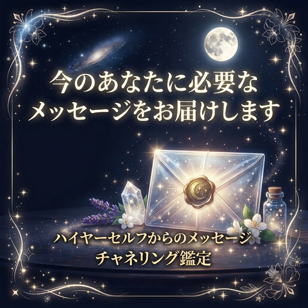 チャネリング鑑定｜あなたに今必要なお言葉を届けます 恋愛、人生、お金などのカテゴリー指定、チャネル対象も選べます イメージ1