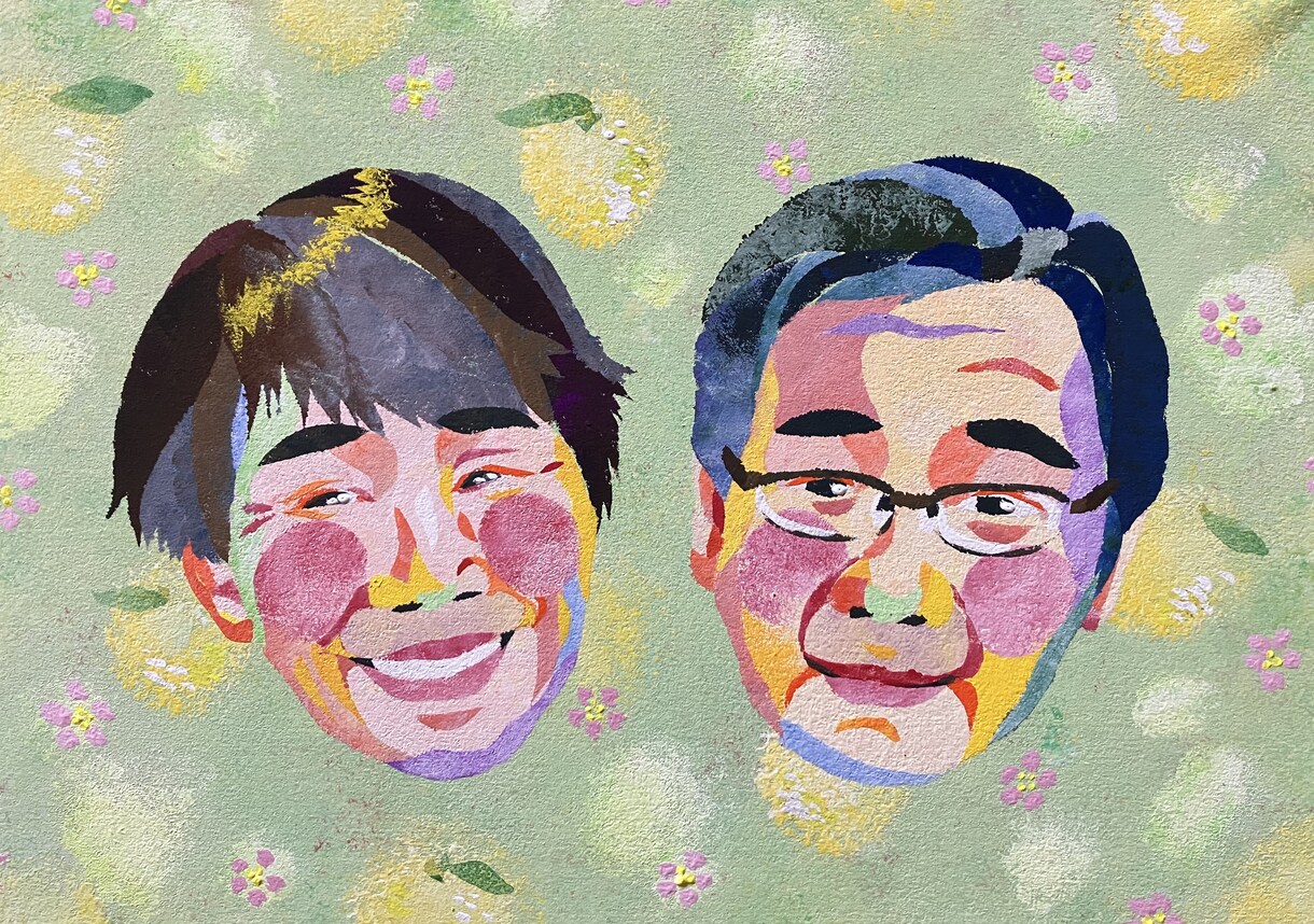 素敵な笑顔描きます 感謝したい人への贈り物や結婚式など大切な場にぜひ送りませんか イメージ6
