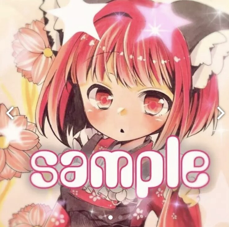 好きなキャラクターを色紙に書きます アニメ・ゲームが好きなあなた。推しがいる方にオススメ イメージ2