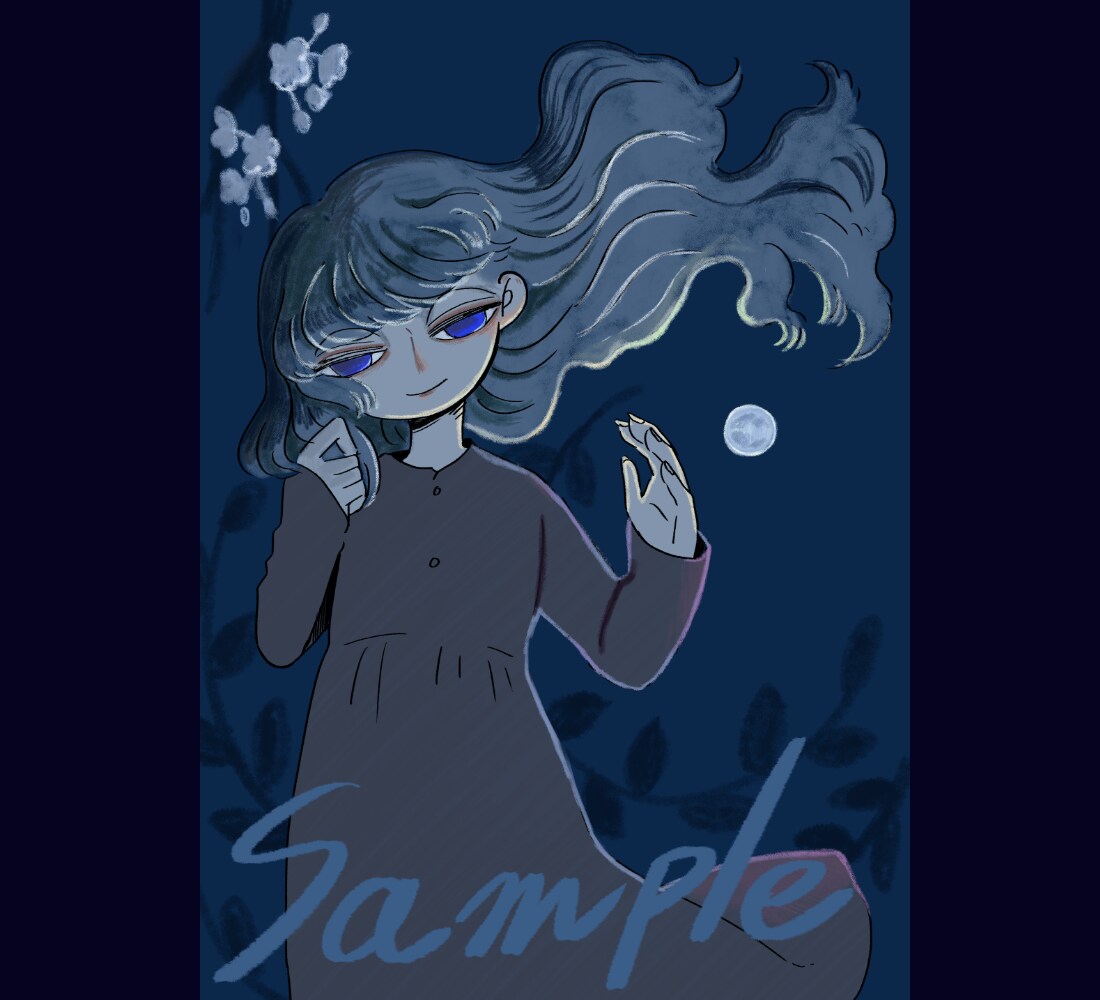 夜の絵、描きます どうかあなたの夜を描かせてください イメージ2