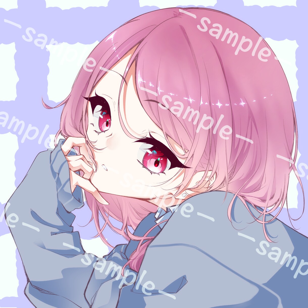 SNSアイコンお描きします SNSアイコンイラスト制作します イメージ3