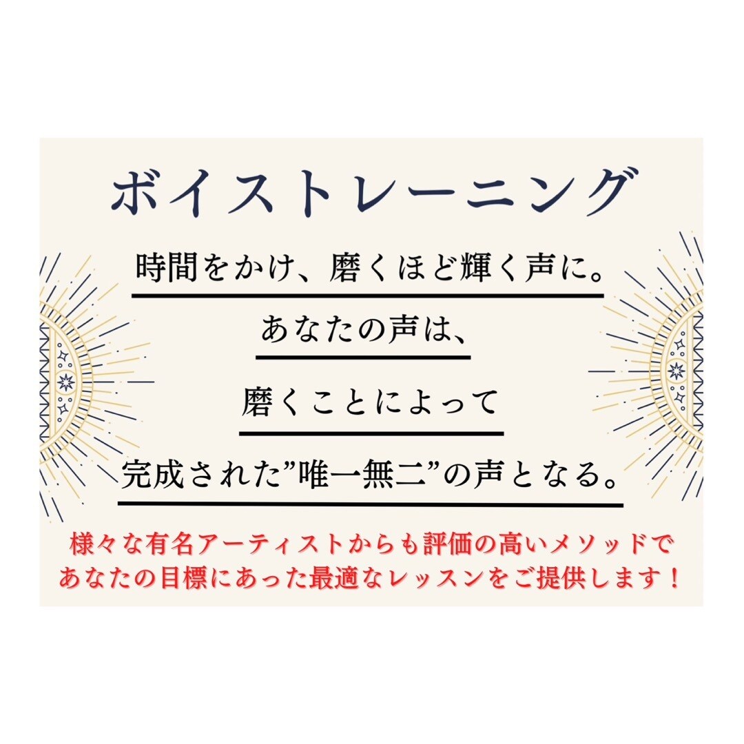 現役プロトレーナーが声、歌のお悩みを解決します 高音が出ない、声が枯れる、歌が上手くなりたい方へ イメージ1